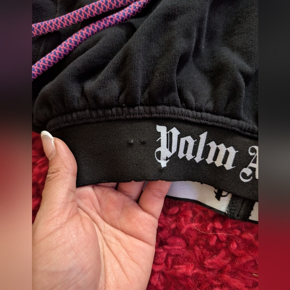 BB2. PALM ANGELS CROPPED NEW BASIC HOODIE - Picture 14 of 15